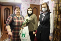 Представители администрации Мглинского района посетили матерей, чьи сыновья погибли в Афганистане и Чечне